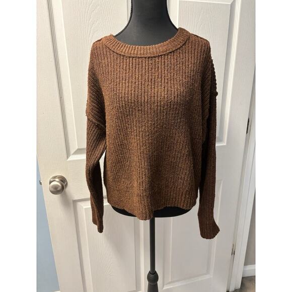 VTG American Eagle Brown Pullover Sweater Size Small - Picture 1 of 6